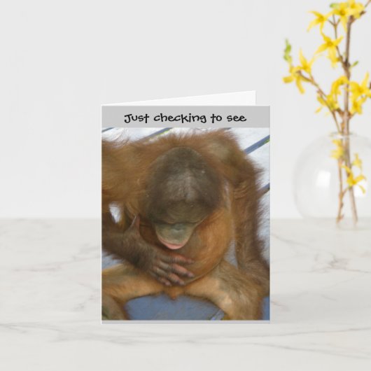 Vasectomy Surgery Humor Karte (Gelbe Blume)