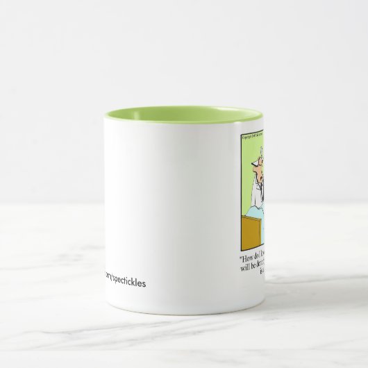 Vasektomie / Golf Spaß Tasse Geschenk (Zentrum)