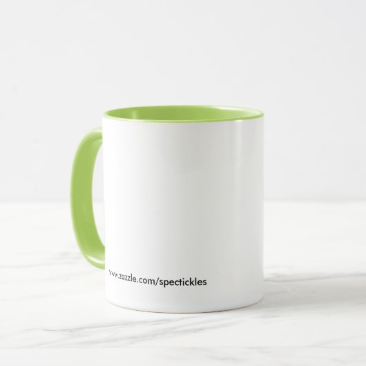 Vasektomie / Golf Spaß Tasse Geschenk (Vorderseite Links)