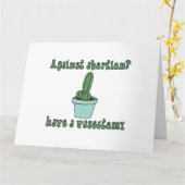 Vasektomie Karte (Gelbe Blume)