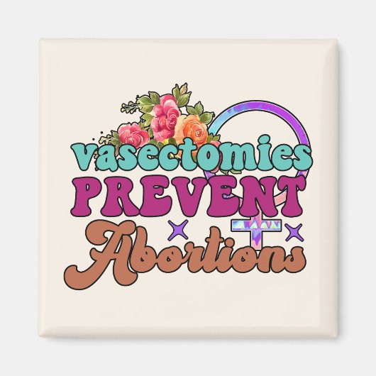 Vasektomie Magnet (Vorne)