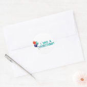 Vasektomie Runder Aufkleber (Umschlag)