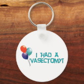 Vasektomie Schlüsselanhänger (Vorderseite)