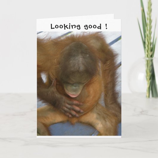 Vasektomie sieht gut aus karte (Vorderseite)