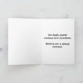 Vasektomie sieht gut aus karte (Innenseite)