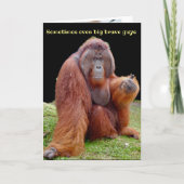 Vasektomie-Spaß wird bald gut Karte (Vorderseite)