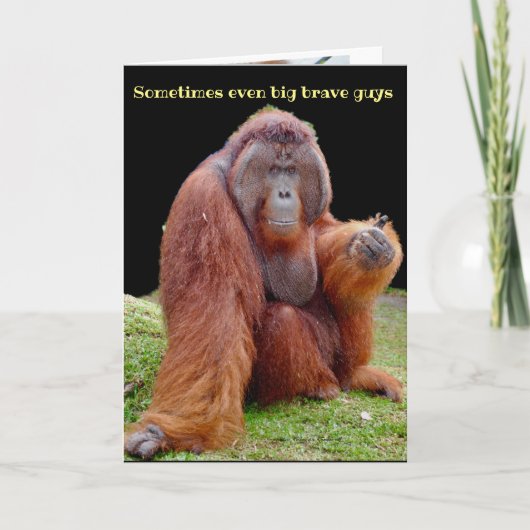 Vasektomie-Spaß wird bald gut Karte (Vorderseite)