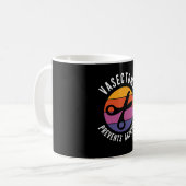 Vasektomie verhindert Abortion Kaffeetasse (Vorderseite Links)