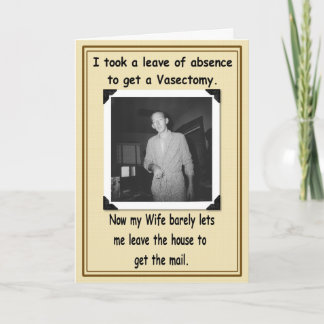 Vasektomie - Wohlbefinden Karte