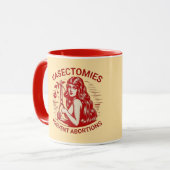 Vasektomien Tasse (Vorderseite Links)