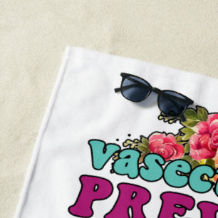 Vasektomien verhindern Abortionen Strandtuch