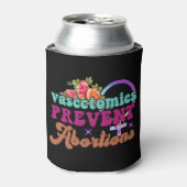 Vasektomien verhindern Abtreibungen Gemütlich Dosenkühler (Kanne Vorderseite)