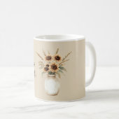 Vasemit Sonnenblumen Kaffeetasse (VorderseiteRechts)