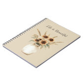 Vasemit Sonnenblumen Notizblock (Linke Seite)