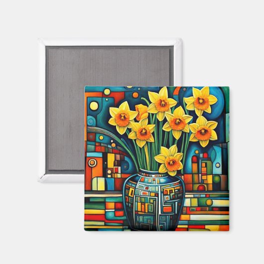 Vasen-Därme Magnet (Vorderseite/Rückseite)