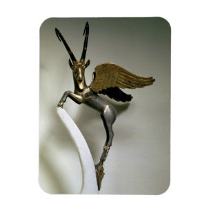 Vasengriff in Form eines winged Steinbocks, Magnet