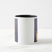 Vasengriff in Form eines winged Steinbocks Tasse (Zentrum)