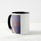 Vasengriff in Form eines winged Steinbocks Tasse (Vorderseite Links)