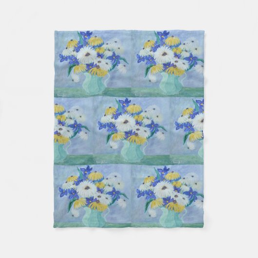 Vasensaison Fleecedecke (Vorderseite)