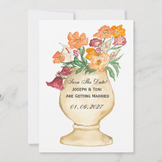 Vasenschon zum Datum Save The Date