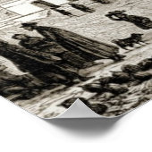 Vasili Kathedrale Roter Platz Zwiebeldom Theotokos Poster (Ecke)