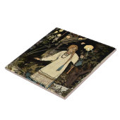 Vasilia the Beautiful von Ivan Bilibin Fliese (Seite)