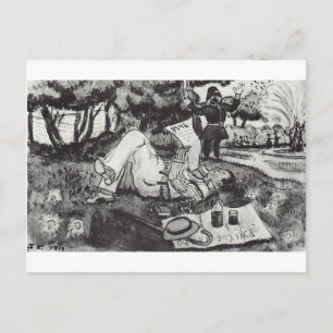 Vasiliy Luzhsky im Londoner Hyde Park im Urlaub Postkarte