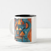 Vasily Kandinsky Bauhaus Dessau Zweifarbige Tasse (Vorderseite Links)