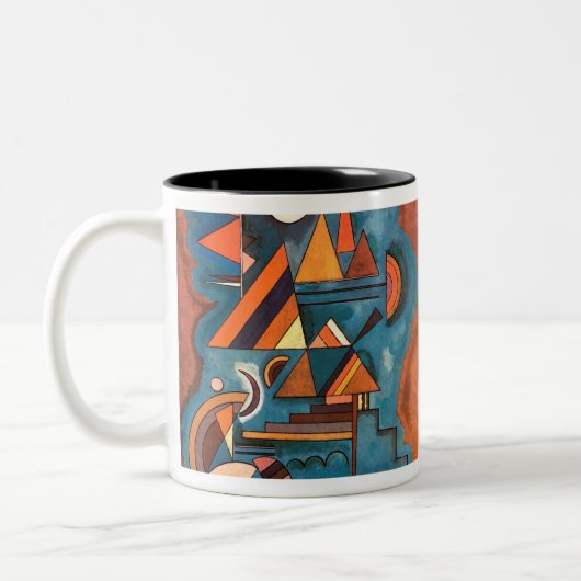 Vasily Kandinsky Bauhaus Dessau Zweifarbige Tasse (Links)