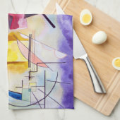 Vasily Kandinsky Gelb-rot-blau Geschirrtuch (Viertel Falte)