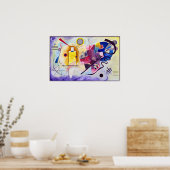 Vasily Kandinsky Gelb-rot-blau Poster (Küche)