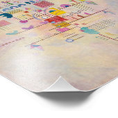 Vasily Kandinsky - Graceful Ascent Fotodruck (Ecke)