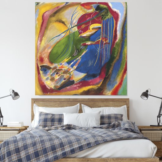 Vasily Kandinsky - Picture With Three Spots Leinwanddruck (Insitu (Schlafzimmer))