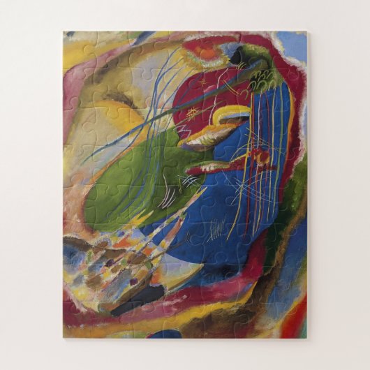 Vasily Kandinsky - Picture With Three Spots Puzzle (Vertikal)