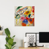Vasily Kandinsky - Schwarze Linien Poster (Heimbüro)