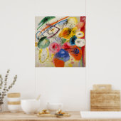 Vasily Kandinsky - Schwarze Linien Poster (Küche)