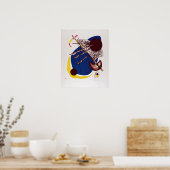 Vasily Kandinsky Small Worlds II Poster (Küche)