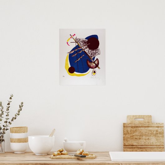 Vasily Kandinsky Small Worlds II Poster (Küche)