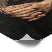 Vasily Perov Portrait von Fyodor Dostojewski Art Poster (Ecke)