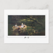 Vasily Polenov #146 - Fine Art Postcard Postkarte (Vorderseite)