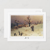 Vasily Polenov #151 - Fine Art Postcard Postkarte (Vorne/Hinten)