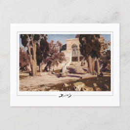 Vasily Polenov #152 - Fine Art Postcard Postkarte