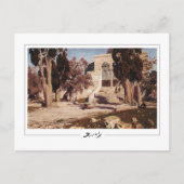Vasily Polenov #152 - Fine Art Postcard Postkarte (Vorderseite)