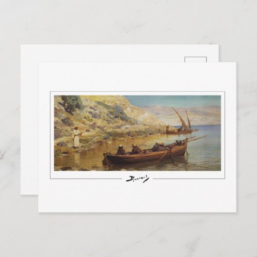 Vasily Polenov #157 - Fine Art Postcard Postkarte (Vorne/Hinten)