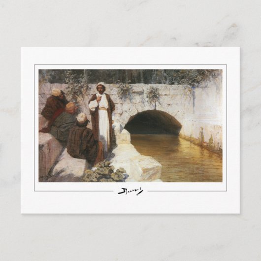 Vasily Polenov #164 - Fine Art Postcard Postkarte (Vorderseite)