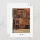 Vasily Polenov #169 - Fine Art Postcard Postkarte (Vorne/Hinten)