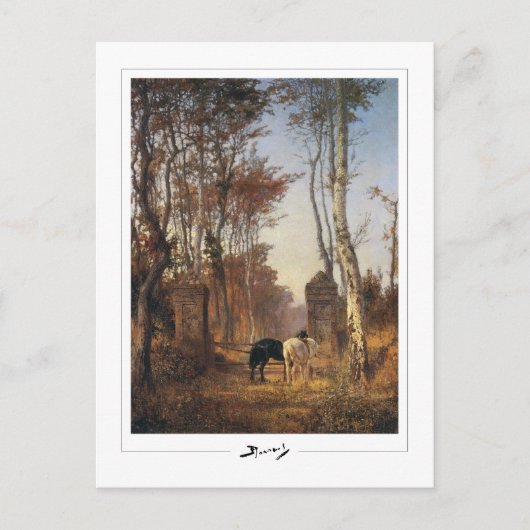 Vasily Polenov #179 - Fine Art Postcard Postkarte (Vorderseite)