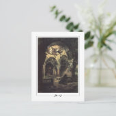 Vasily Polenov #184 - Fine Art Postcard Postkarte (Stehend Vorderseite)