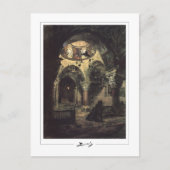 Vasily Polenov #184 - Fine Art Postcard Postkarte (Vorderseite)