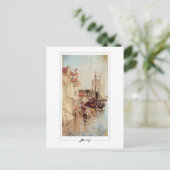 Vasily Polenov #186 - Fine Art Postcard Postkarte (Stehend Vorderseite)